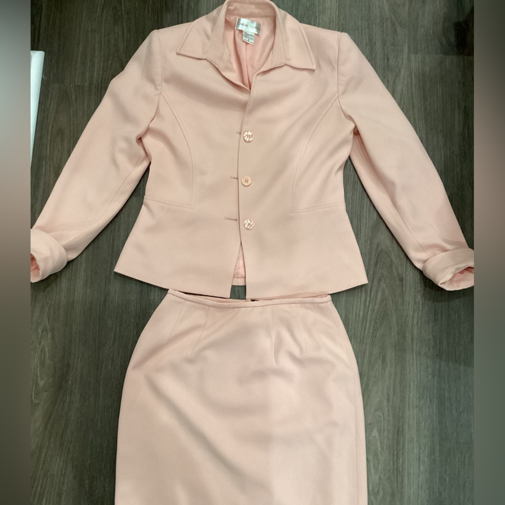 Casual Corner Light Pink Blazer